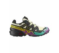 Salomon - Trail running shoes in GORE-TEX - Speedcross 6 GTX M Transparent Yellow/Black for Men - Size 7,5 UK - Beige Beige 7.5 UK