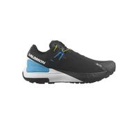Salomon - Trail running shoes - S/Lab Skyway Black/White/Blue Danube - Size 9,5 UK Black 9.5 UK