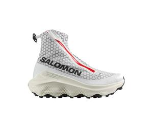 Salomon - Trail running shoes - S/Lab Ultra White / Fiery Red / Vanilla Ice - Size 9 UK Red 9 UK