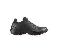 Salomon - Trail running shoes - Speedcross 6 W Black/Black/Phantom for Women - Size 7 UK Black