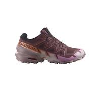 Salomon - Trail running shoes - Speedcross 6 W Catawba Grape/Papaya/Deauville Mauv for Women - Size 6,5 UK - Burgundy Burgundy