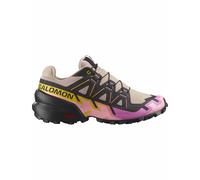 Salomon - Trail running shoes - Speedcross 6 W Etherea/Black for Women - Size 6 UK - Beige Beige 6 UK