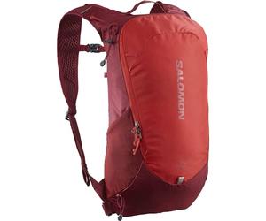 Salomon Trailblazer 10 Unisex Hiking Backpack, 10L Versatility, Easy to Use, and Comfort and Lightweight, Red