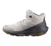 Salomon UK4.5 Womens Elixir Activ Mid GTX Hiking Boots Silver Cloud/Gothic Olive