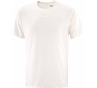 Salomon - Ultra-light short-sleeved T-shirt - Sense Aero SS Tee GFX M Whisper White/White for Men - Size M - Beige Beige