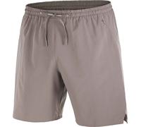Salomon - Ultra-light technical shorts - Shakeout C 7'' Shorts No L M Iron for Men - Size L - Beige Beige L