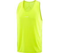Salomon - Ultra-lightweight, breathable running tank top - Sense Aero Singlet GFX M Acid Lime Butterfly for Men - Size S - Green Green S