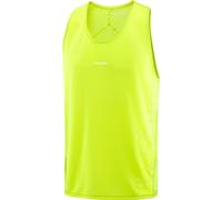 Salomon - Ultra-lightweight, breathable running tank top - Sense Aero Singlet GFX M Acid Lime Butterfly for Men - Size L - Green Green L