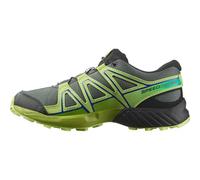Salomon Unisex Kids Speedcross Trail Running Shoe, Urban Chic Sharp Green Dark Citron, 3.5 UK Child