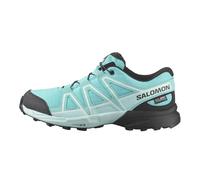 Salomon Speedcross Waterproof Hiking Shoes, Kids & Teens,Blue Curacao Black Iced Aqua,11.5 UK Child