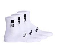 Salomon Unisex Quarter Socks, 3 Pack - Everyday Ankle, Terry, Support Zone...