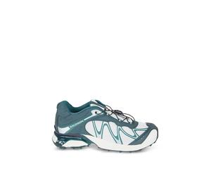 Salomon vanilla green panelled sneakers - White 7.5