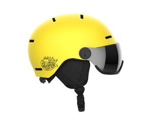 Salomon - Visor/peak helmet - Orka Visor Vibrant Yellow - Kid Size 49-53 cm Yellow 49-53 cm