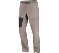 Salomon - Walking trousers - Outerpath Utility Pants M Iron for Men - Size XL - Brown Brown XL