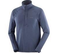 Salomon - Warm and lightweight technical fleece - Sntial Lightwarm HZ M Blue Nights for Men - Size S - Navy Navy S