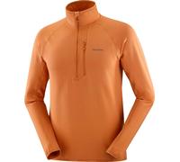 Salomon - Warm and lightweight technical fleece - Sntial Lightwarm Hz M Sierra for Men - Size S - Brown Brown S