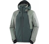 Salomon - Warm, waterproof ski jacket - Spectral Jacket M Green Gables/Sedona Sage for Men - Size S Green S