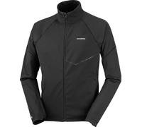 Salomon - Water-repellent and windbreaker jacket - Sense Softshell Jkt M Deep Black for Men in Softshell - Size S Black S