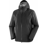 Salomon - Waterproof and breathable jacket - Outerpath 2.5L Jacket M Deep Black for Men - Size S Black S