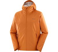 Salomon - Waterproof and breathable jacket - Outscape 2L Jkt Sol M Sierra for Men - Size M - Orange Orange M