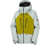 Salomon - Waterproof and breathable ski jacket - Men's - Venom FZ Jkt - Venom FZ Jkt Wrought Iron Cardamon Seed for Men - Size M - Green Green M