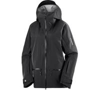 Salomon - Waterproof and breathable ski jacket - Women's - Absolute 3L Jkt W - Absolute 3L Jkt W Deep Black for Women - Size L Black L