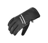 Salomon - Waterproof and warm gloves - Propeller One Gloves U Deep Black in Leather - Size M Black M