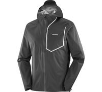 Salomon - Waterproof and windbreaker trail jacket - Men's - Bonatti Pro Jkt M - Bonatti Pro Jkt M Deep Black for Men - Size M Black M