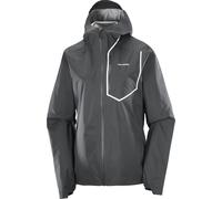 Salomon - Waterproof and windbreaker trail jacket - Women's - Bonatti Pro Jkt W - Bonatti Pro Jkt W Deep Black for Women - Size M Black M