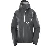 Salomon - Waterproof and windbreaker trail running jacket - Bonatti Pro Jkt W Deep Black for Women - Size S Black S