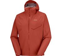 Salomon - Waterproof and windbreaker trail running jacket - Bonatti Waterproof Jkt M Burnt Umber for Men - Size L - Orange Orange L