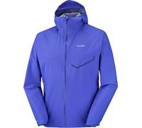 Salomon - Waterproof and windbreaker trail running jacket - Bonatti Waterproof Jkt M Clematis Blue for Men - Size XL Blue XL