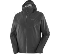 Salomon - Waterproof and windbreaker trail running jacket - Bonatti Waterproof Jkt M Deep Black for Men - Size S Black S