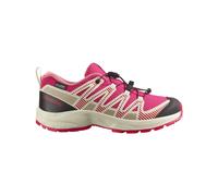Salomon - Waterproof hiking boots - XA Pro V8 WP J Red / Vanilla Ice / Flamingo Pink - Kid Size 39 Red 39