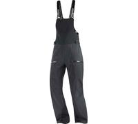 Salomon - Waterproof ski salopettes - Absolute 3L Bib W Deep Black for Women - Size L Black L