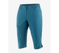 Salomon Wayfarer Capri 3/4 Trousers Alpine Blue Women - 34