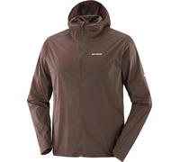Salomon - Windbreaker running jacket - Sense Aero Wind Jkt M Coffee Bean for Men in Softshell - Size S - Brown Brown S