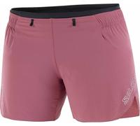 Salomon - Women's lightweight technical shorts - Sense Aero 5'' Shorts W Nocturne/Cyclamen for Women - Size M - Burgundy Burgundy