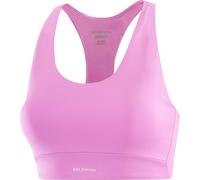 Salomon - Women's stretch sports bra - Shakeout Core Bra W Cyclamen for Women - Size S - Pink Pink