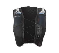 Salomon Women's Active Skin 4 Running Vest Set - Black/Metal - Size: Medium