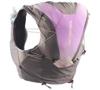 Salomon - Women's Adv Skin 12 Grad - Trail running backpack size M, grey
