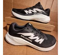 Salomon Women's Alphaglide Hiking shoe, Black Phantom Icicle, 7 UK