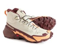 Salomon Women's Cross Mid Goretex Hiking Boot, Alfalfa/Cantaloupe, 5 UK