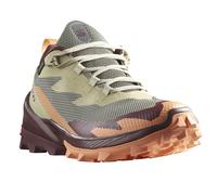 Salomon Womens Cross Over 2 GORE-TEX Hiking Shoe Green 5