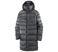 Salomon - Women's Insulated jacket in duck down - Outline Nov Mid Down W Deep Black for Women - Size L Black L