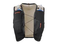Salomon Women's Running Active Skin 4 Hydration Vest Set - Orange/Black, Orange, Size L, Women Orange
