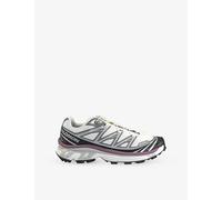 Salomon Womens Salomon Xt-6 Woven Trainers White Black Dusky Orchid 8.5