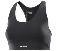 Salomon - Women's SHKout Core Bra - Sports bra size XS, black/grey