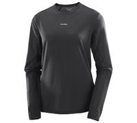 Salomon - Women's SHKout Core L/S - Running shirt size M, black