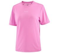 Salomon - Women's SHKout Core S/S - Running shirt size L, pink